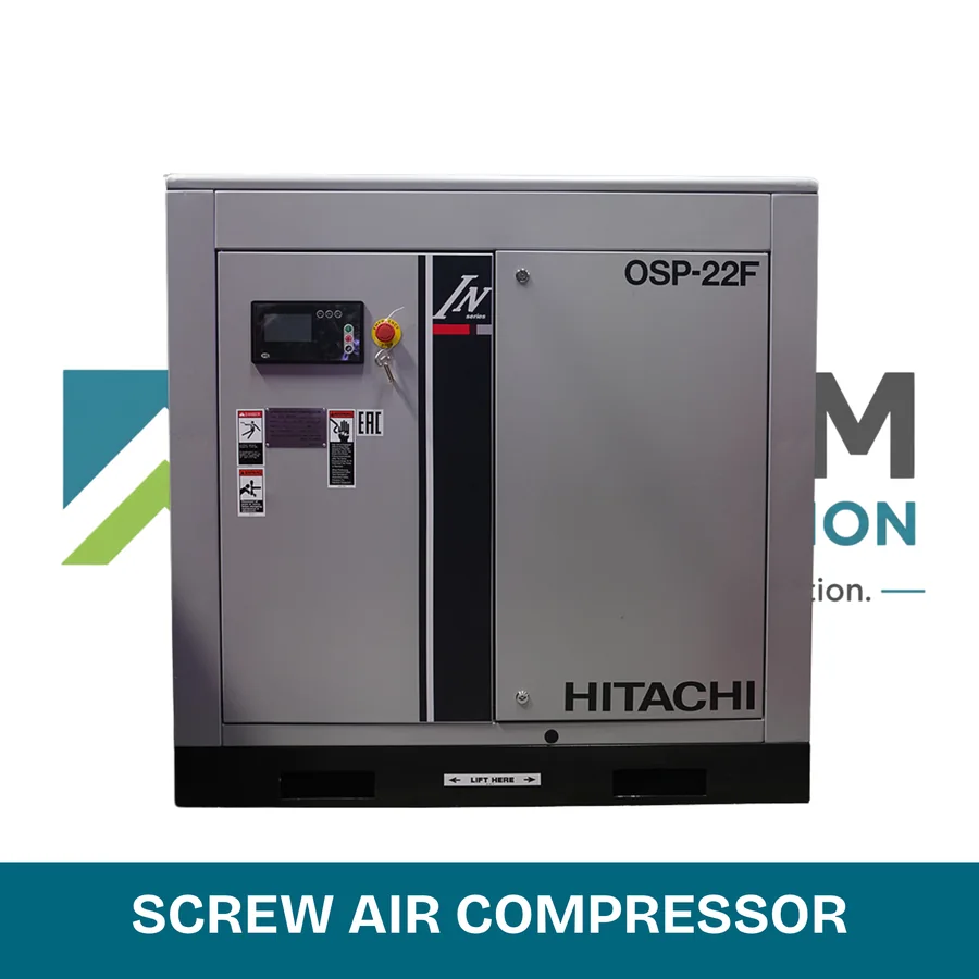 Hitachi screw air compressor